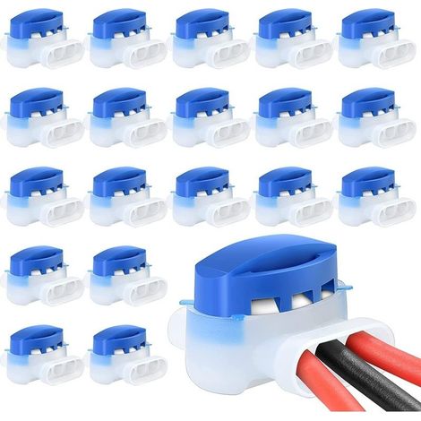 Lot de 20 Connecteurs de Câble Remplis de Résine, Connecteur 314 Compatible Robot Tondeuse Automower, Boutique (1/5)