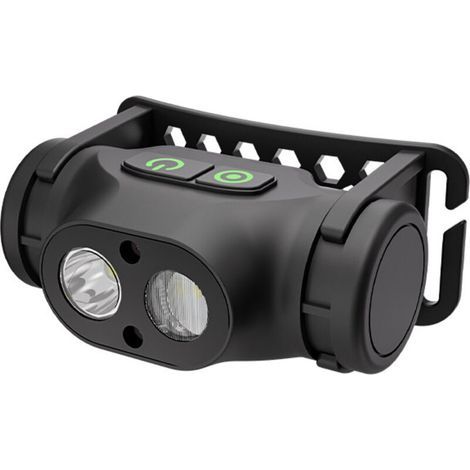 Lampe Frontale LED Ultra Puissante, Lot de 2 Lampe Frontale Rechargeable USB C avec 4 Modes Détecteur de Mouvement Étanche Magnétique Légère Grande Autonomie pour Bricolage Randonnée (1/5)