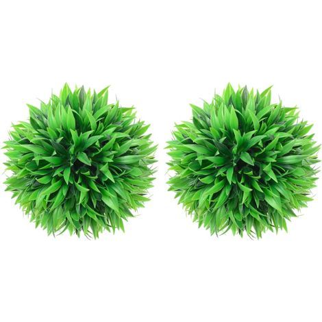 Boules de buis artificielles 2 pcs 20 cm (1/4)