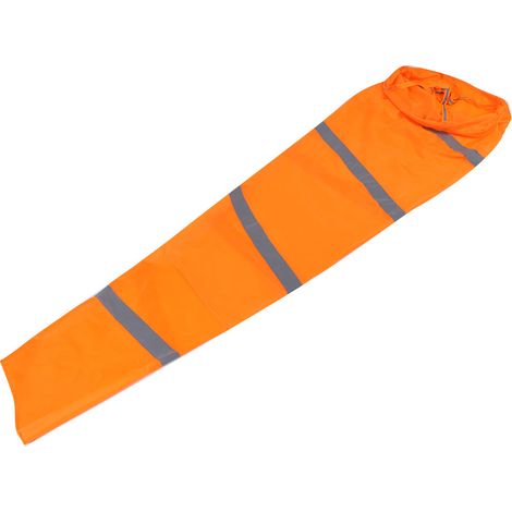 1 Manche à air Nylon 80cm, Bandes réfléchissantes, Résistant aux intempéries, Pour météo et industrie（Troisième trimestre : septembre） (1/5)