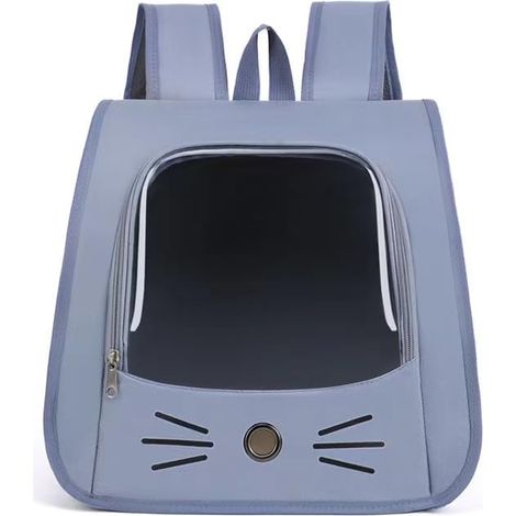 Sac Transport Chat,Sac à Dos de Transport pour Chiens,Espace Extensible,Sac à Dos pour Animal,Portable et Pliable Espace (1/5)
