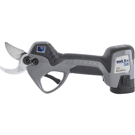 FORBICI POTATORE A BATTERIA CESOIA ELETTRICA POTATURA WORK-IT 30 PLUS AUSONIA (1/3)