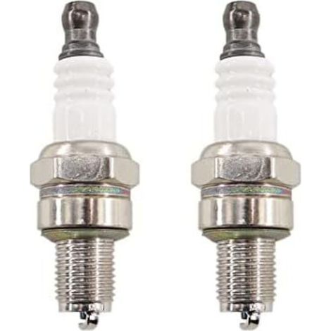 Lot de 2 bougies dallumage pour MS170 MS171 MS181 MS181C MS211 MS231 MS241 MS251 BG56 BG56C BG66 BG86C BR500 BR550 BR600 Remplace USR7AC, NGK 365 cm R6H (1/4)