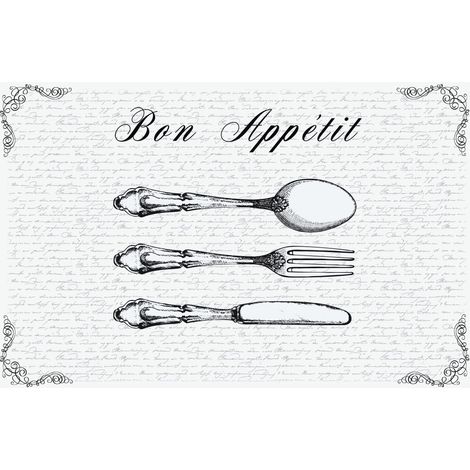 d-c-table® Tischset Rio Bon Appetit 44 x 29 cm, transparent Tischset