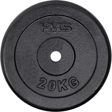 Plaque en fonte noire 20 kg TCZ20 HMS (1/2)