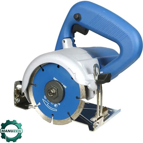 Manuzen - Scie à carrelage électrique 1200 W – coupe 0 à 45° — 1 lame (1/5)