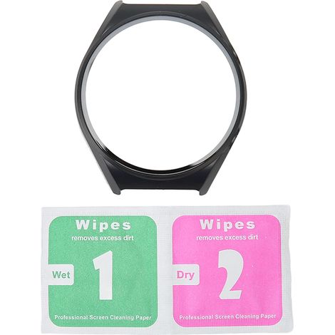 Coque de Protection Ultra Fine pour Montre Xiaomi S1, Écran HD Transparent, Lot de 2 Housse Anti-Rayures Noir (1/5)