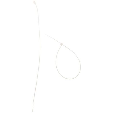 20 Collares de cableado 3,6x300mm Transparentes (1/2)