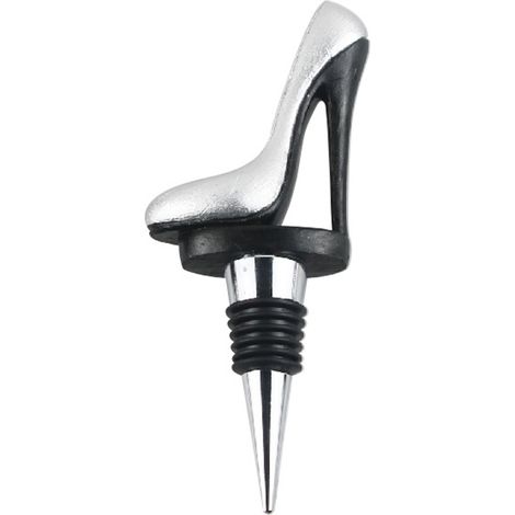 Bouchon À Vin En Forme De Chaussure - Acier Inoxydable - Étanche Pour Bouteilles De Vin Et De Champagne - 1 Pièce (1/5)