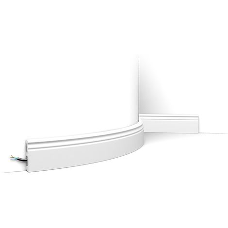 Plinthe intemporelle flexible SX195F - L 200 x H 8 x L 1,9 cm - ORAC DECOR
