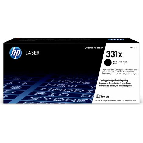 HP Laser 408dn, MFP 432fdn Toner Negro Alta nº331X