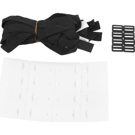 Kit de Sangle Enrouleur pour Couverture Solaire, Sangle de Piscine Durable, Facile à Fixer pour intérieur et extérieur (1/5)