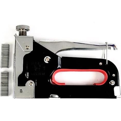 Tacker Strend Pro S205, 4-14 mm, mit Regler und Klammern
