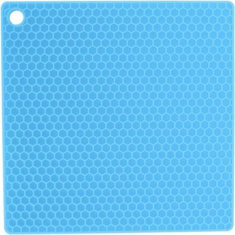 EJ.life Hitzebeständige Silikon-Backmatte für die Mikrowelle (Blau) (1/4)