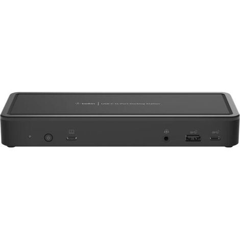 Belkin INC003VFBK base para portátil y replicador de puertos Acoplamiento USB 3.2 Gen 2 (3.1 Gen 2) Type-C Negro (1/4)