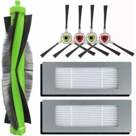 Ersatz-Reinigungszubehörset für iRobot Roomba Combo 113 R113840 Staubsaugerroboter, Ersatzteile für Saugroboter, 1 Walzenbürste + 2 Filter + 4 Bürsten (1/4)