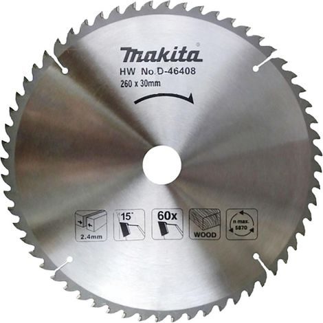 Makita D-46408 Metallkreisägeblatt 260 mm