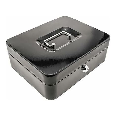 Caisse a Monnaie et Billets Boîte métallique Portable en Acier (1/5)