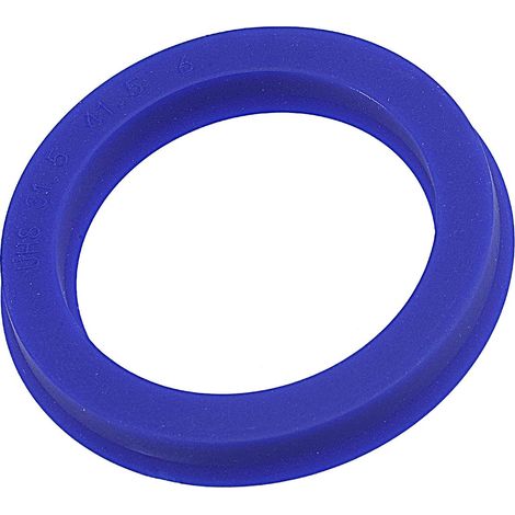 Radial Shaft Seal 31.5mm ID x 41.5mm OD x 6mm Width PU Oil Seal Blue Pack of 2 (1/5)