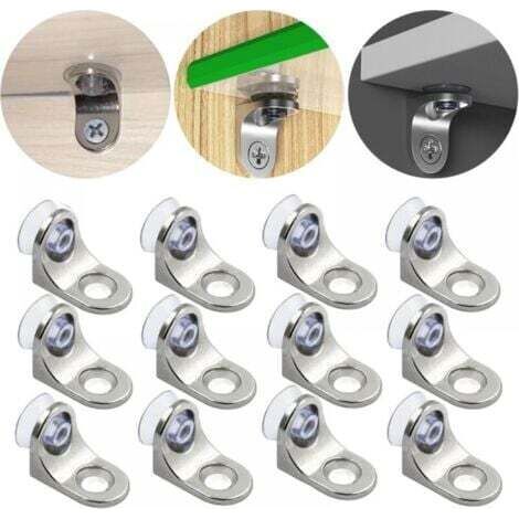Taquets Taquet éTagèRes Avec Couvercle AntidéRapant Supports, 12 pièces (1/5)