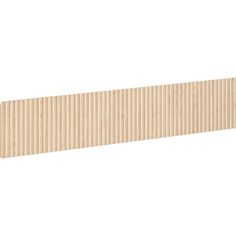 Mexen Rivel Front Riffelung für Badezimmerunterschrank 90 x 20 cm, Eiche - 91A20-0900-235-1-81 (1/2)