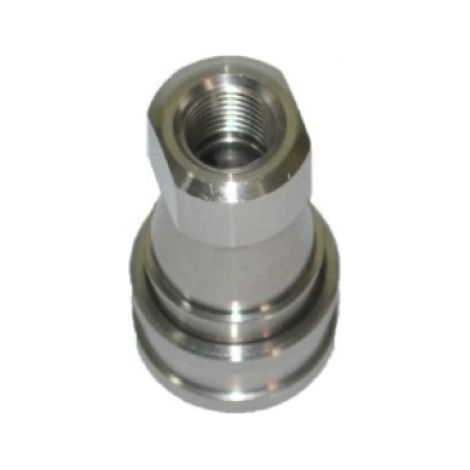 Giunto rapido femmina 1/4 npt in acciaio inox per impianti di refrigerazione wigam wf 16 05108046001
