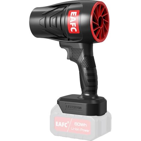Souffleur d'air, Design portable, Vitesse de vent élevée, 1 Batterie, Alimenté par batterie (1/2)