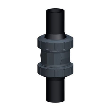 GF Rückschlagventil 561 PVC-U/EPDM d 20 PE Stutzen lang SDR11