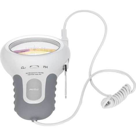 Testeur de pH et Chlore pour Piscine, Spa, Eau Potable - Analyse Double Fonction (1/5)