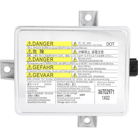 X6T02971 Centralina per fari allo xeno, modulo di controllo accensione fari, unità di assemblaggio adatta per Acura TL TSX-Crezuo