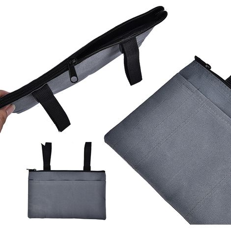 Sacoche étanche pour scooter électrique, sac de rangement durable pour fauteuil roulant, gris (1/5)