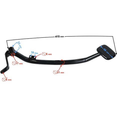 Maneta de freno de pie Classic125 (1/2)