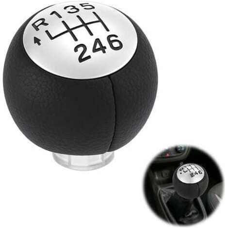 Pommeau de Levier de Vitesse 6 Vitesses pour Peugeot 307 308 3008 407 5008 807 Pommeau de Vitesse Compatible avec Citroen C3 C4 Picasso C8,Tête de Bouton de Levier de Voiture pour Peugeot (1/5)
