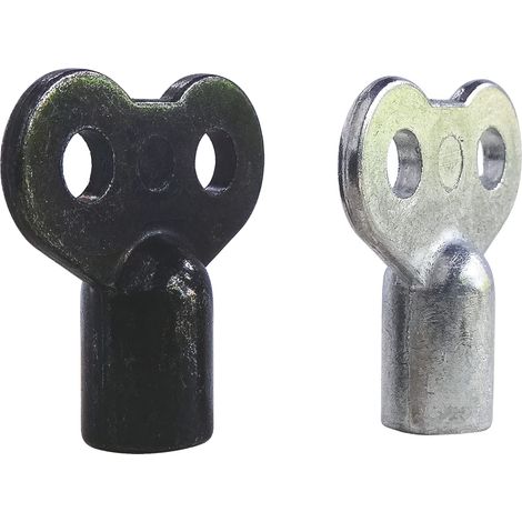 SOMATHERM FOR YOU, Chiavi Metalliche di Spurgo - 2 pezzi, Quadrato 4 e 5 mm, per Rubinetto di Scarico e Spurgo Radiatore, Utensili Pratici per Fai-da-te