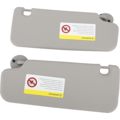 Pare-Soleil - Miroir Cosmétique - Pour Chevrolet Aveo 2012-2016 - Gauche Et Droite - Lot De 2 (1/4)