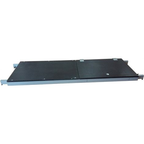 Hailo – Plateforme échafaudage 130x45cm – Trappe d’accès 90° – Fabrication française – Charge maximale 150kg – Compatible HobbyStep (1/5)