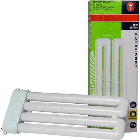 Osram Dulux F 36W 2G10 Lampadina fluocompatta Bianco caldo (1/4)