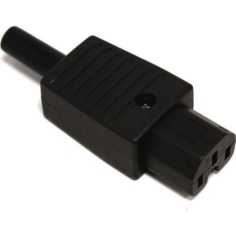 Pin IEC-60320 C15. Prise femelle droit