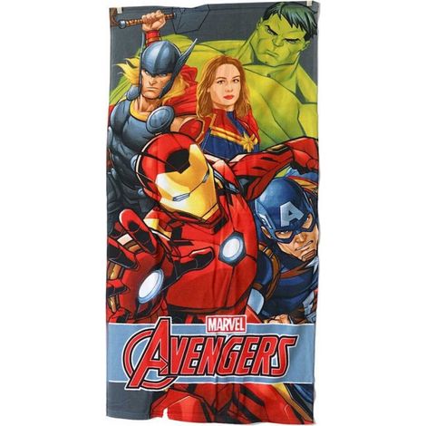 Serviette de plage Marvel Avengers - 70 x 140 cm (1/3)