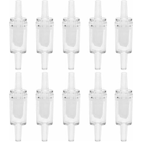 Lot de 10 clapets anti-retour pour pompe à air d'aquarium, blanc, Fonepro (1/5)