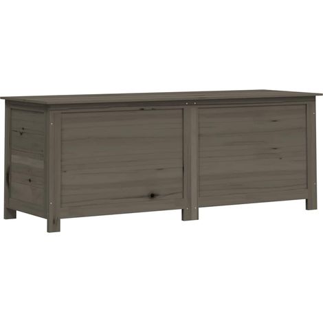 Maison Exclusive - Scatola Cuscini Antracite 150x50x56 cm Legno Massello di Abete (1/5)