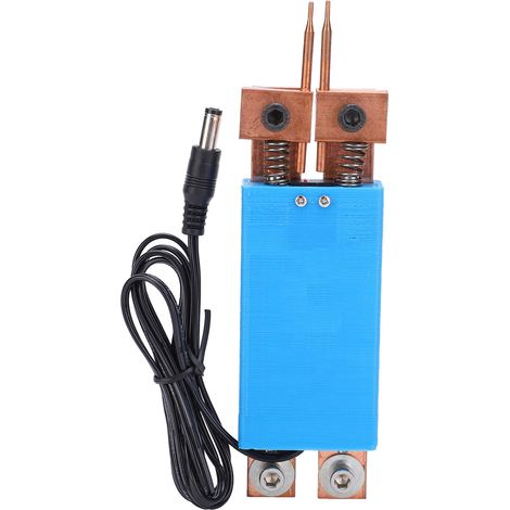 Akkubetriebenes Punktschweißgerät, handgeführtes Schweißgerät mit automatischer Auslösung, Zubehör W01 Blau (1/5)