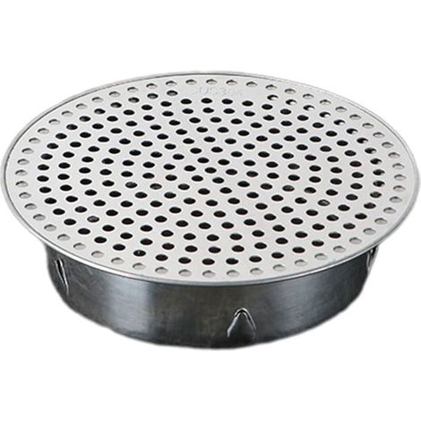 Drain De Toit - Drain De Sol En Acier Inoxydable 304 - Pour Canalisations Pvc - Diamètre 125 Mm (1/5)