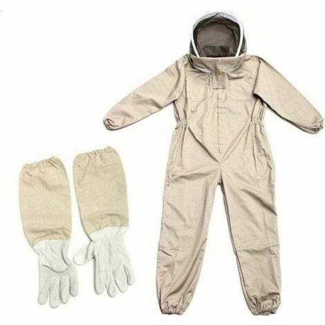 QORVA
-Tenue d'apiculture professionnelle XL comprenant vêtements d'apiculteur avec voile autoportant et gants longs...