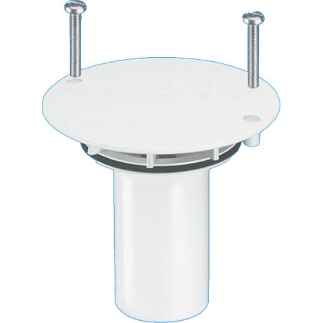 McAlpine White Plastic Cover Plate & Insert Tube 160mm (1/2)