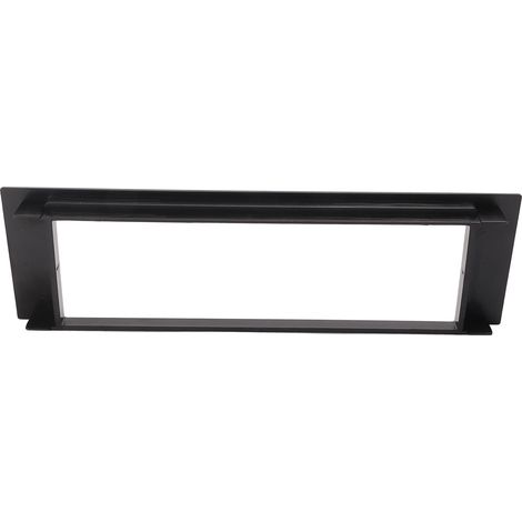 Kit Adaptateur Autoradio 1 DIN Panneau de Garniture Tableau de Bord pour Audi A4 4B 2001-2004, Cadre de Montage Stéréo CD DVD, Finition Noir (1/5)