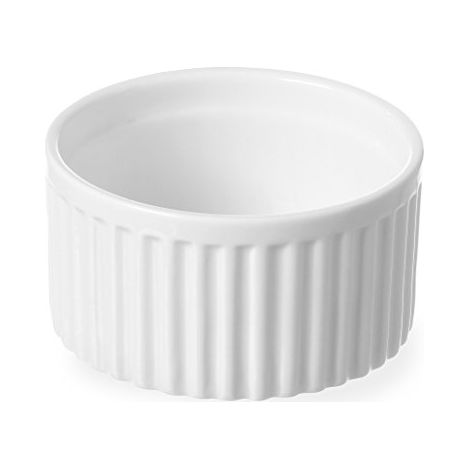 Ciotola da forno adatta per cotture fino a 600°C, in porcellana, diametro 90 mm, altezza 48 mm - Hendi 783160 (1/3)