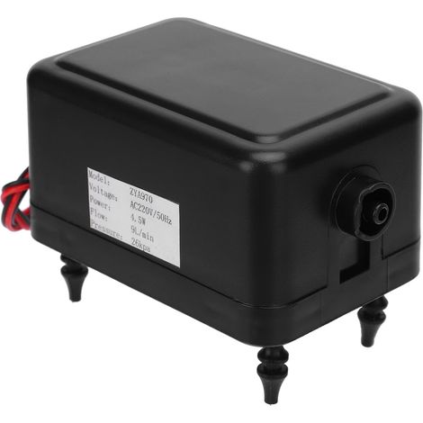 Mini-Luftpumpe, leise, leistungsstark, elektrisch, 4,5 W, 9 l/min, ZYA970, 220 V Wechselstrom (1/5)