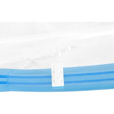 Sacs de stockage sous vide 6 pièces - Compresseur anti-humidité 70x100 cm - Organisation voyage maison voyage (1/5)