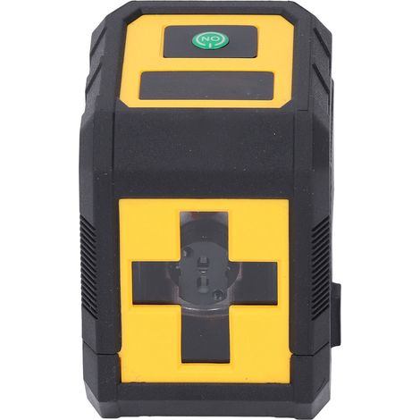 Outil de nivellement mini portable à infrarouge, lumière verte, 2 lignes, haute précision (1/5)